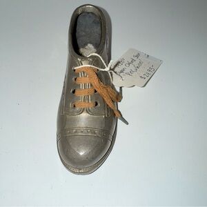 Silver Oxford Shoe Pin Cushion